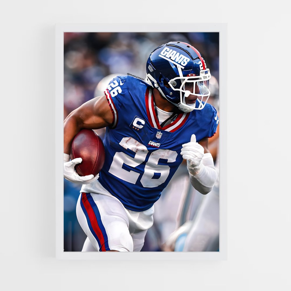 Poster Giant en Mouvement – affiche Football US (vue 3)