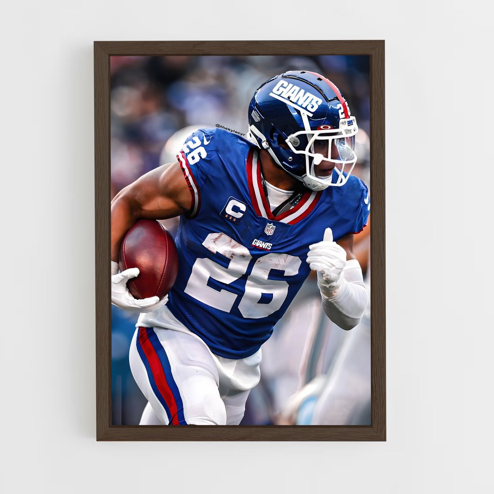 Poster Giant en Mouvement – affiche Football US (vue 5)
