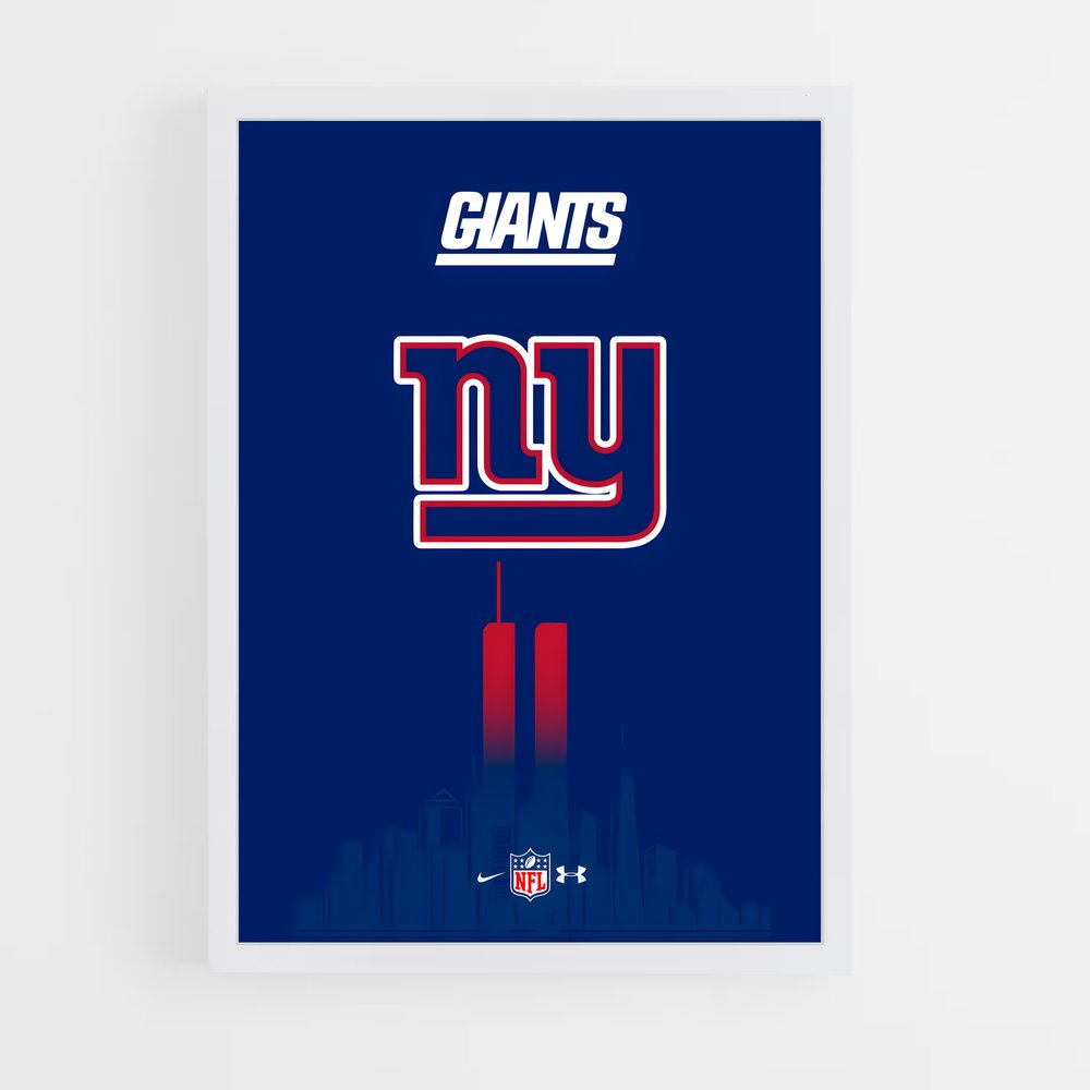 Poster Giants Iconique – affiche Football US (vue 3)