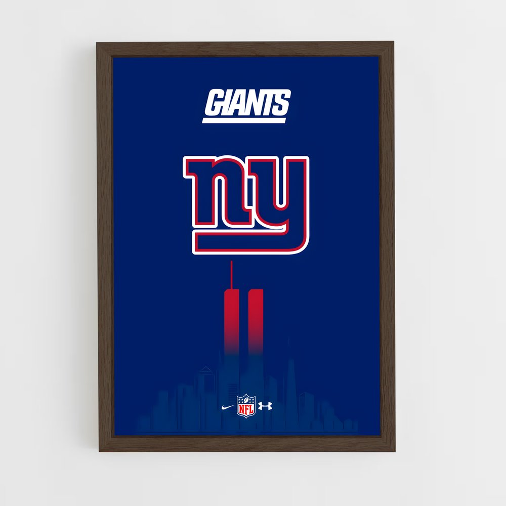 Poster Giants Iconique – affiche Football US (vue 5)