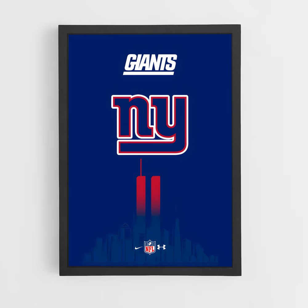 Poster Giants Iconique – affiche Football US (vue 2)