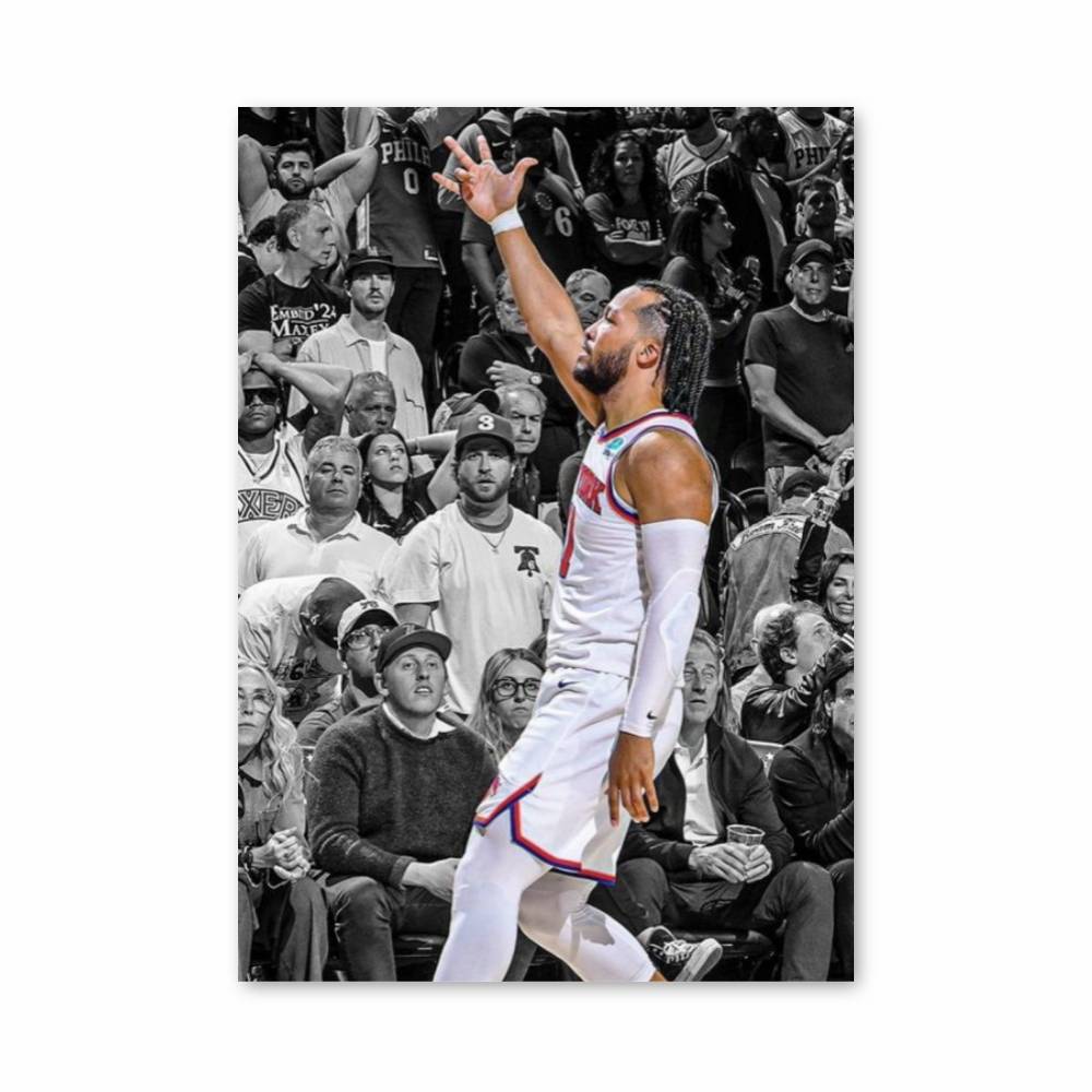 Poster Dunk Triomphant – affiche Basketball