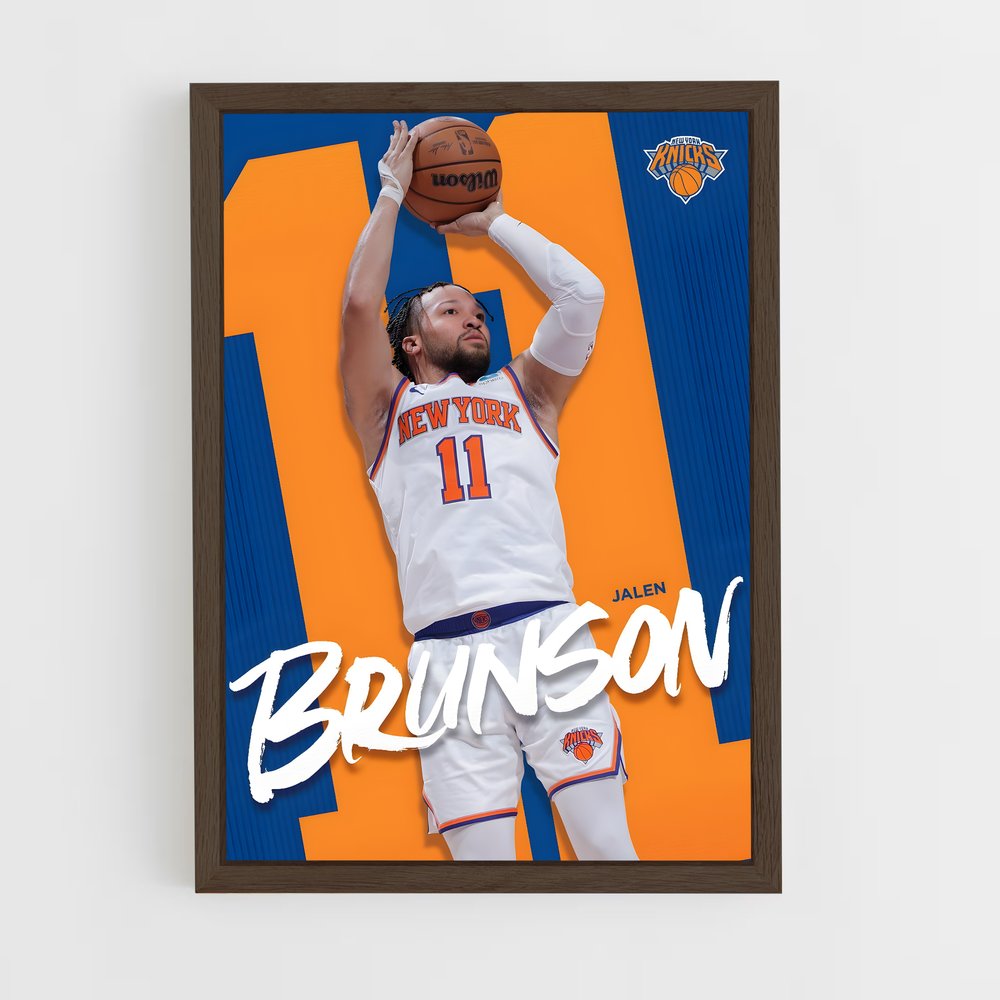Poster New York Knicks Brunson – affiche Basketball (vue 5)