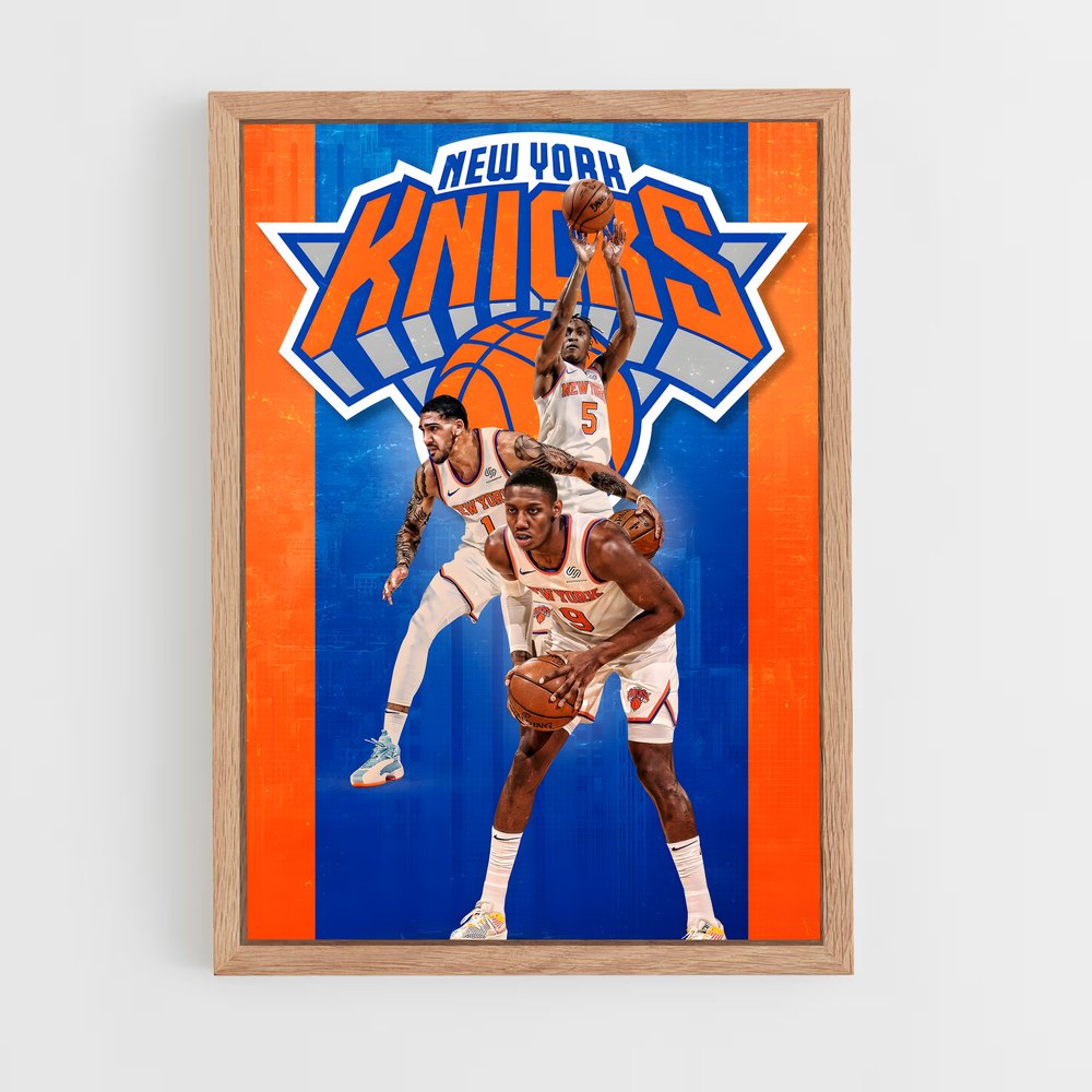 Poster New York Knicks Rivals – affiche Basketball (vue 4)