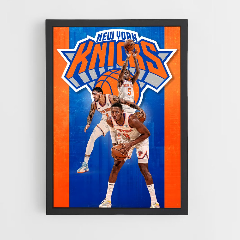 Poster New York Knicks Rivals – affiche Basketball (vue 2)
