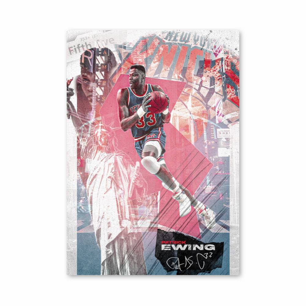 Poster Dunk Urbain – affiche Basketball