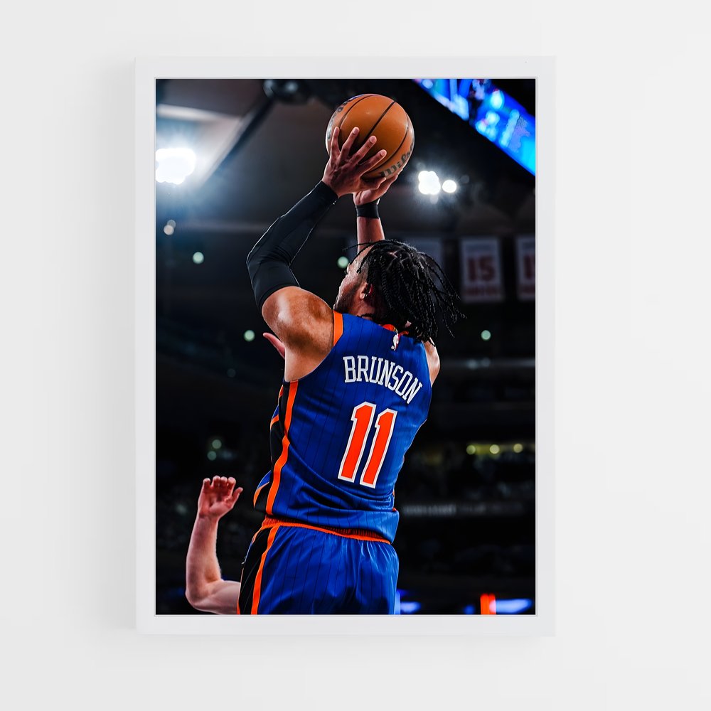 Poster Slam Dunk Knicks – affiche Basketball (vue 3)