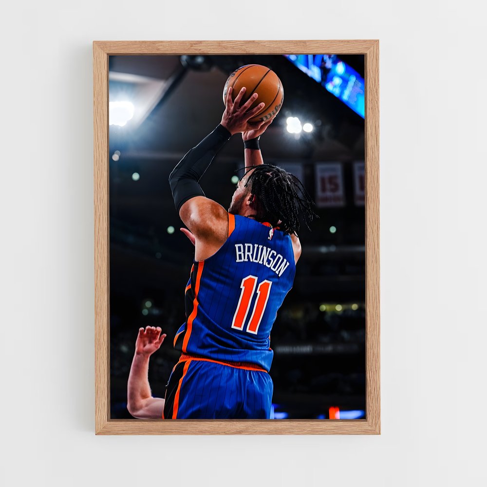 Poster Slam Dunk Knicks – affiche Basketball (vue 4)