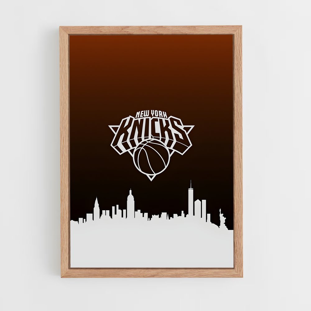 Poster Skyline des Knicks – affiche Basketball (vue 4)
