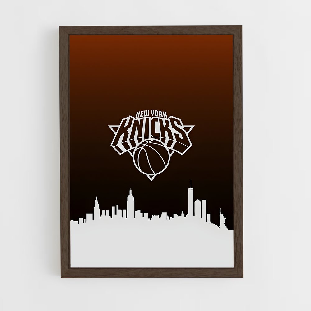 Poster Skyline des Knicks – affiche Basketball (vue 5)