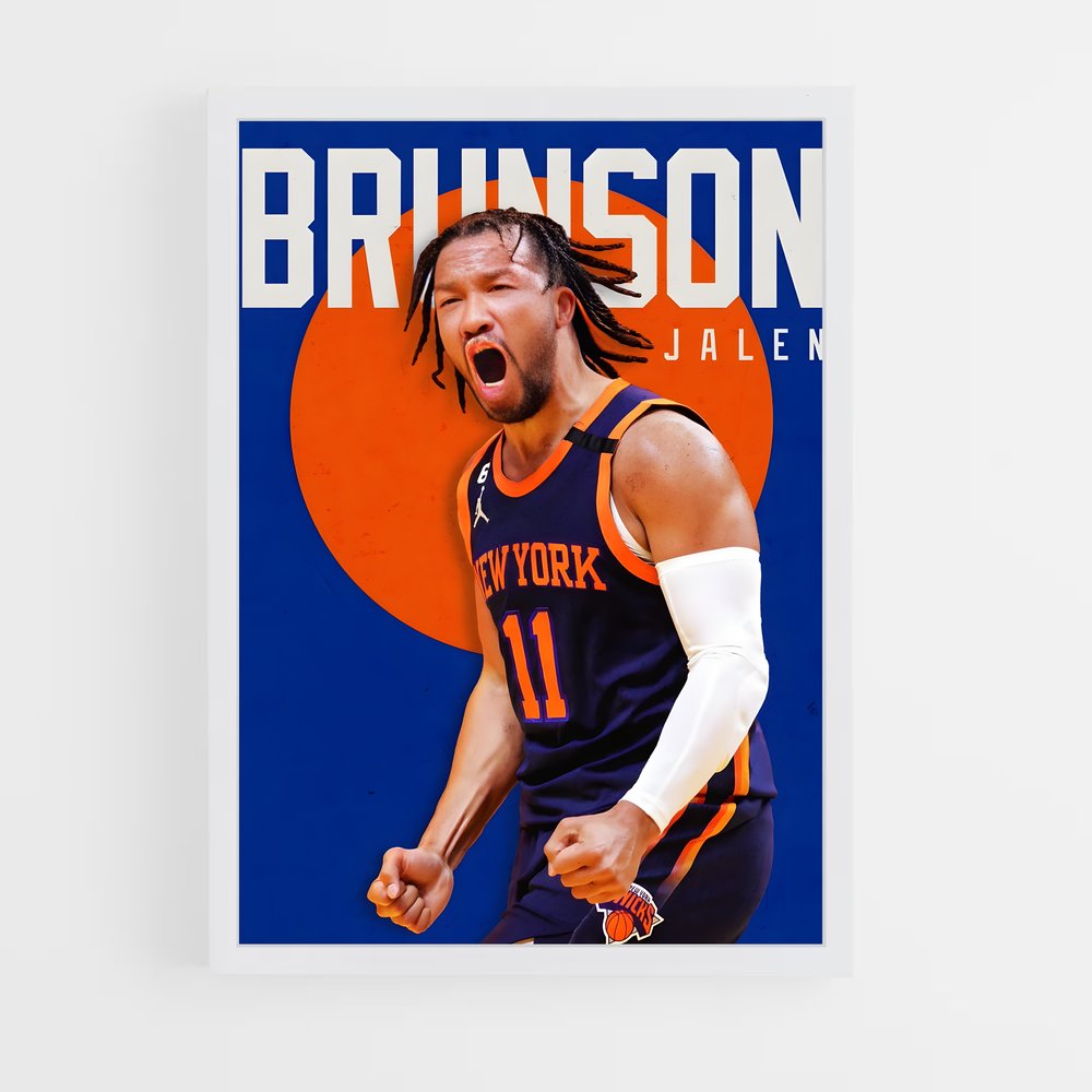 Poster Knick Spirit – affiche Basketball (vue 3)