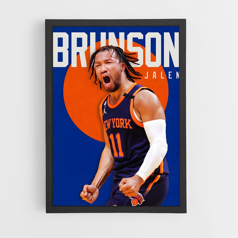 Poster Knick Spirit – affiche Basketball (vue 2)