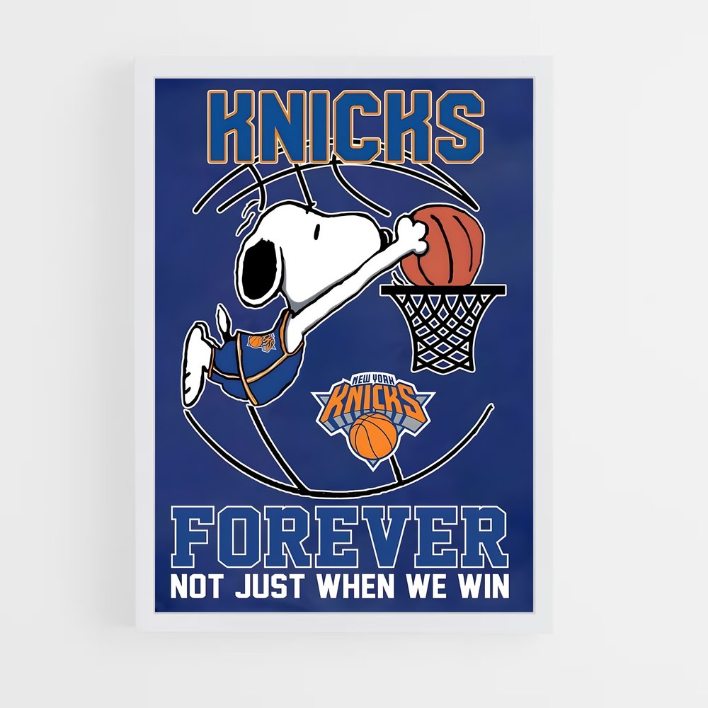 Poster Knicks Forever – affiche Basketball (vue 3)