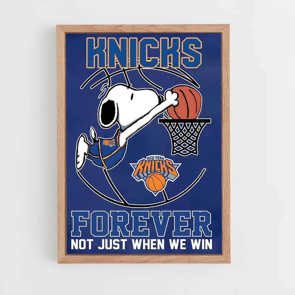 Poster Knicks Forever – affiche Basketball (vue 4)