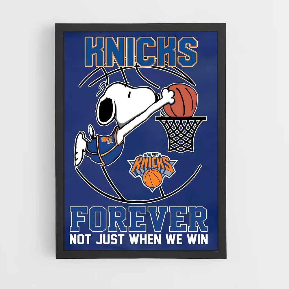Poster Knicks Forever – affiche Basketball (vue 2)