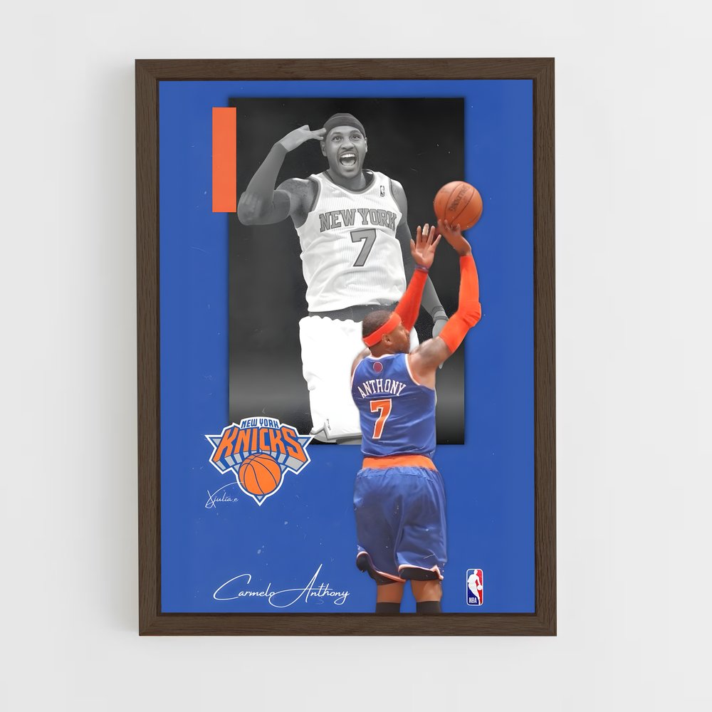 Poster Knicks Basketball Star (vue 5)