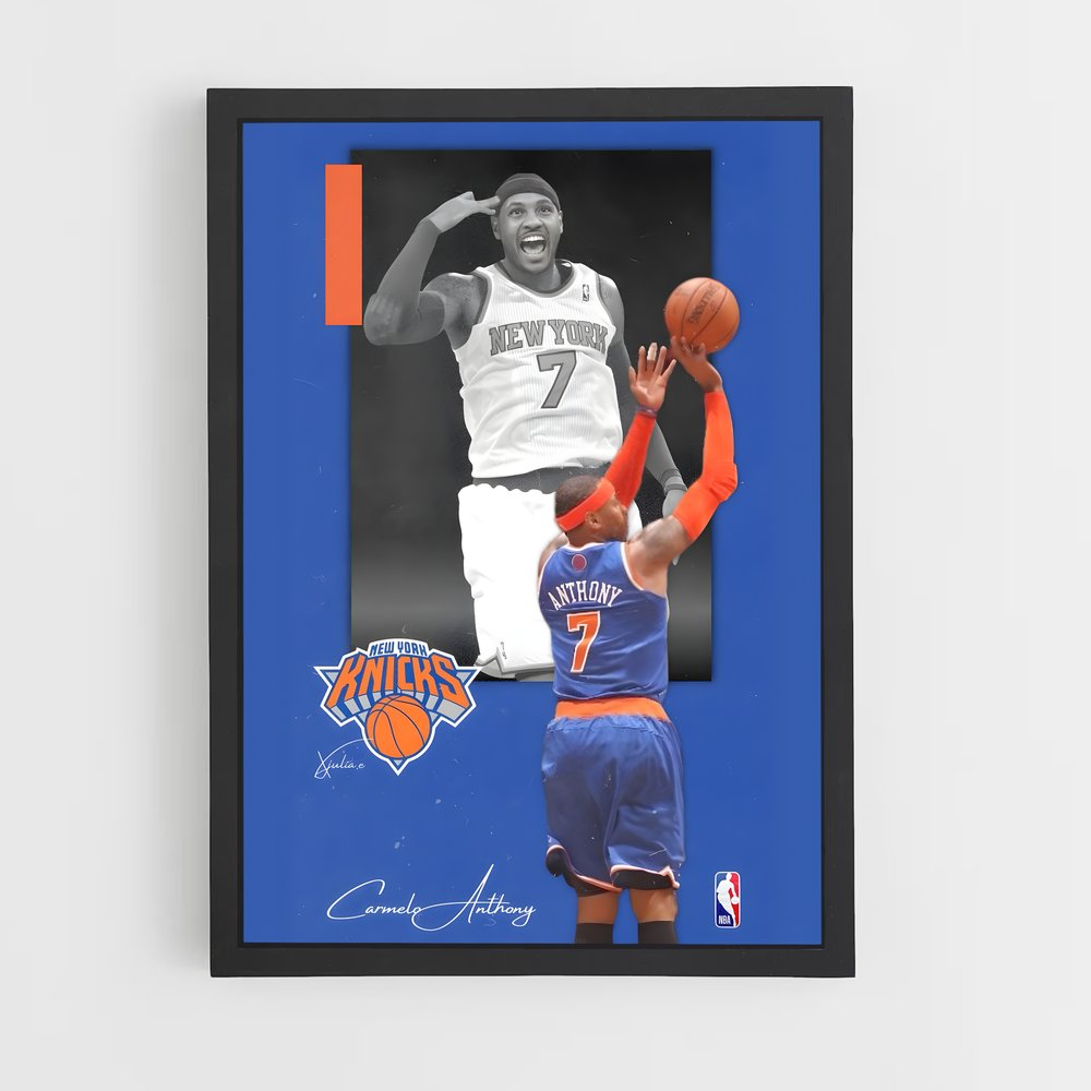 Poster Knicks Basketball Star (vue 2)