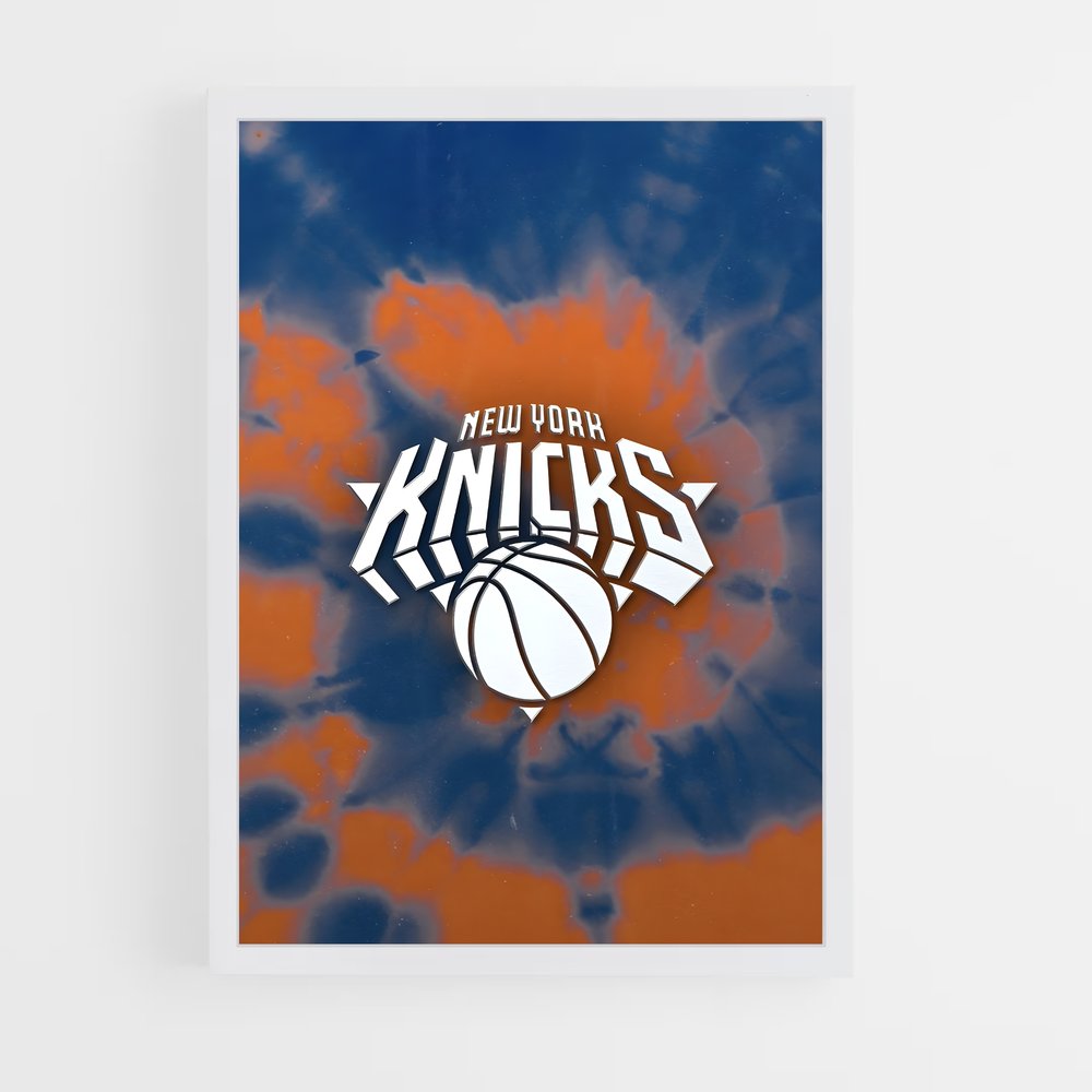 Poster New York Knicks Tie-Dye – affiche Basketball (vue 3)