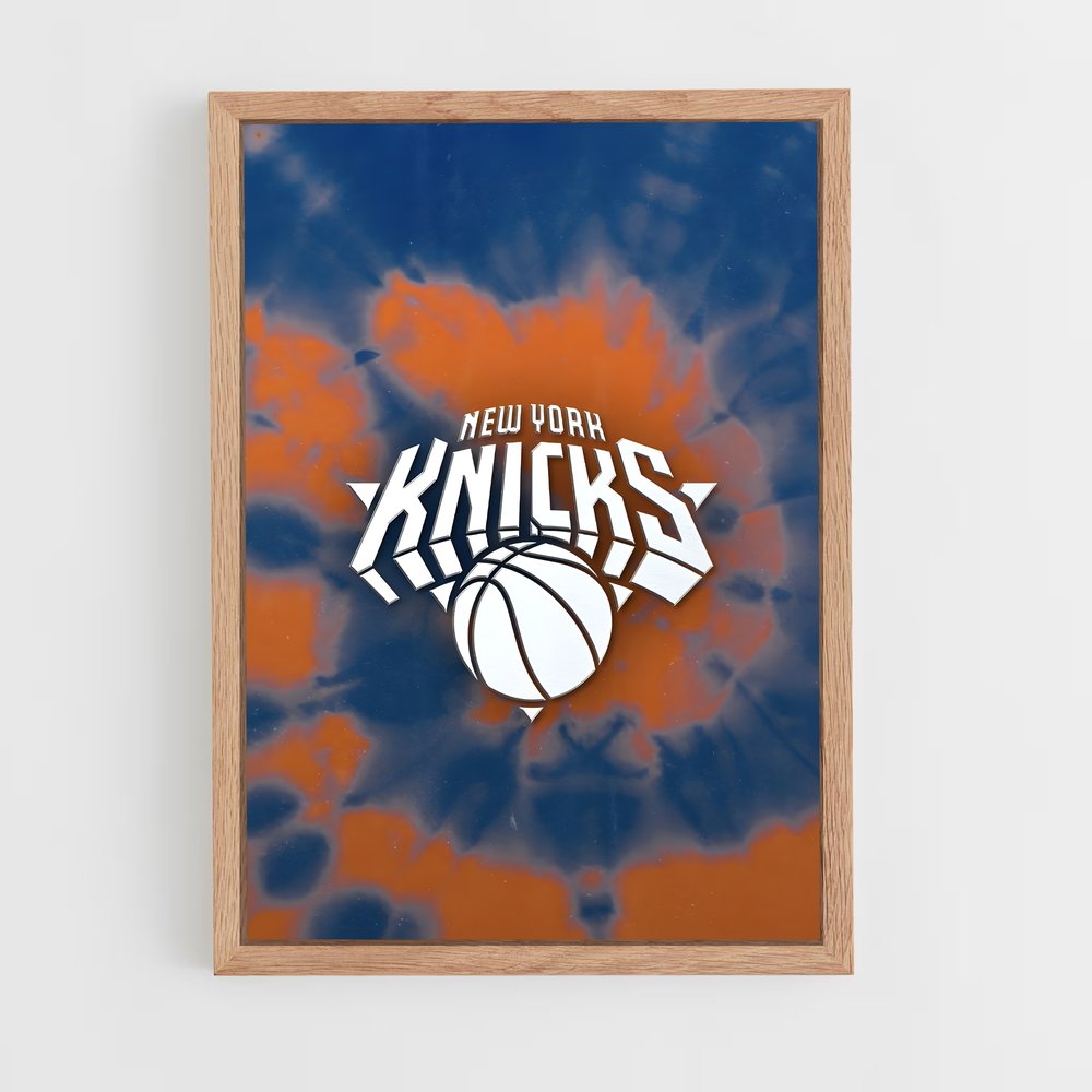 Poster New York Knicks Tie-Dye – affiche Basketball (vue 4)