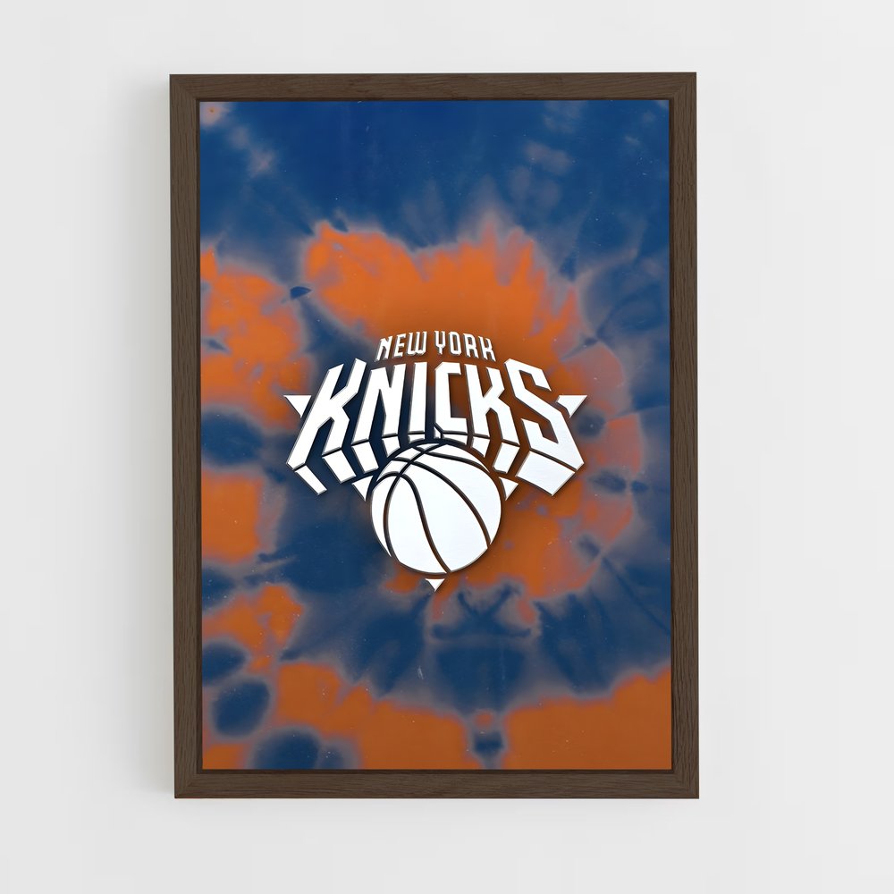 Poster New York Knicks Tie-Dye – affiche Basketball (vue 5)