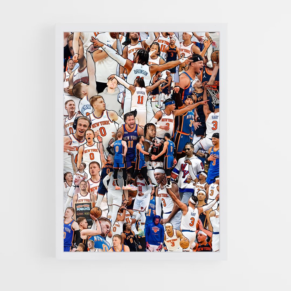 Poster New York Knicks Passion – affiche Basketball (vue 3)
