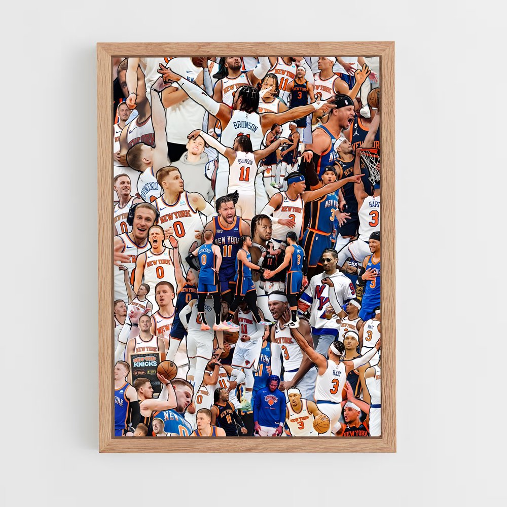 Poster New York Knicks Passion – affiche Basketball (vue 4)