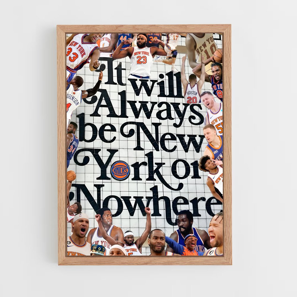 Poster Always New York – affiche Basketball (vue 4)