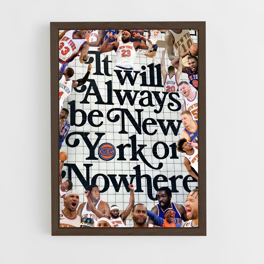 Poster Always New York – affiche Basketball (vue 5)