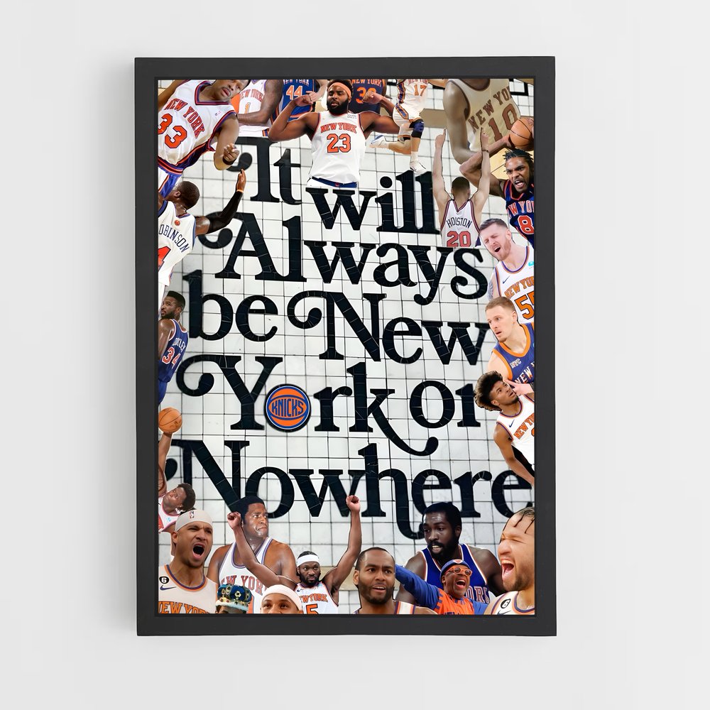 Poster Always New York – affiche Basketball (vue 2)