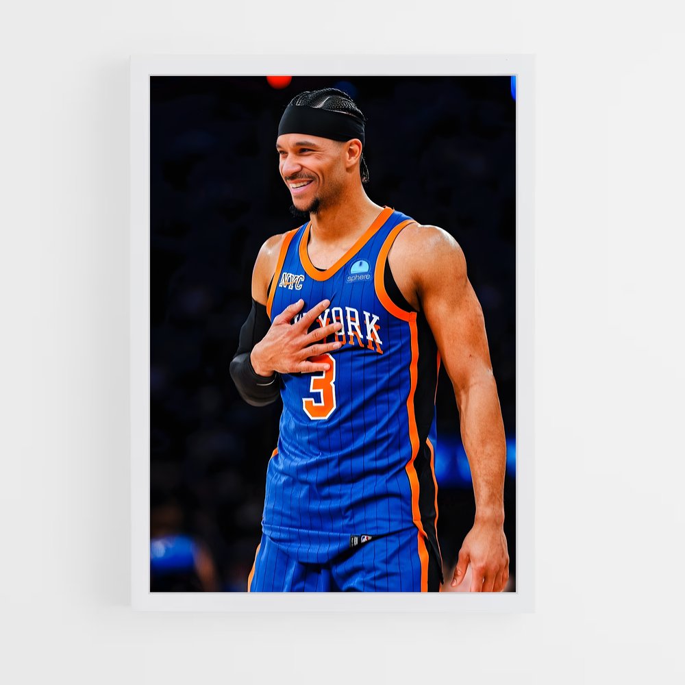 Poster Knicks Énergie – affiche Basketball (vue 3)