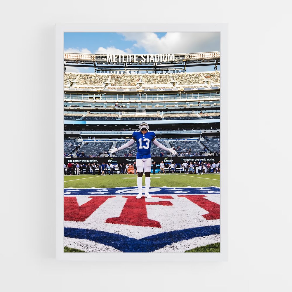 Poster NFL Stade – affiche Football US (vue 3)