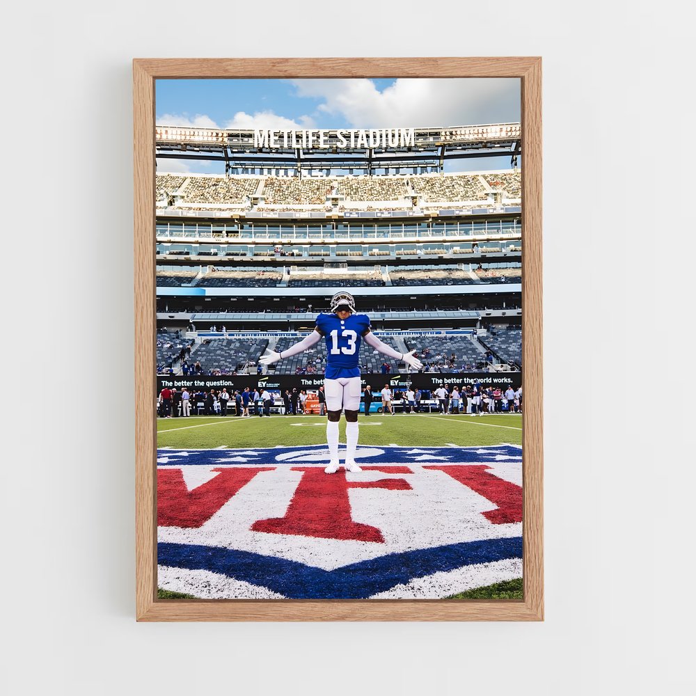 Poster NFL Stade – affiche Football US (vue 4)