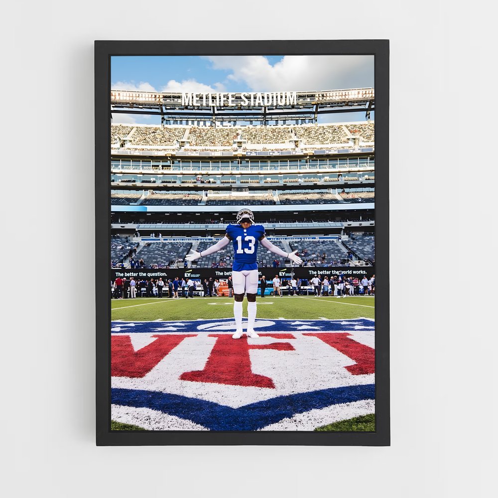 Poster NFL Stade – affiche Football US (vue 2)