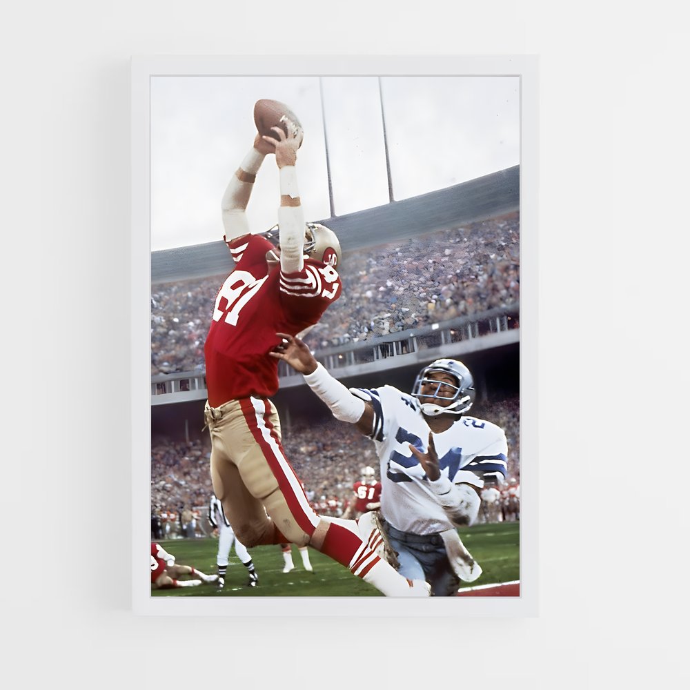 Poster NFL Vintage – affiche Football US (vue 3)