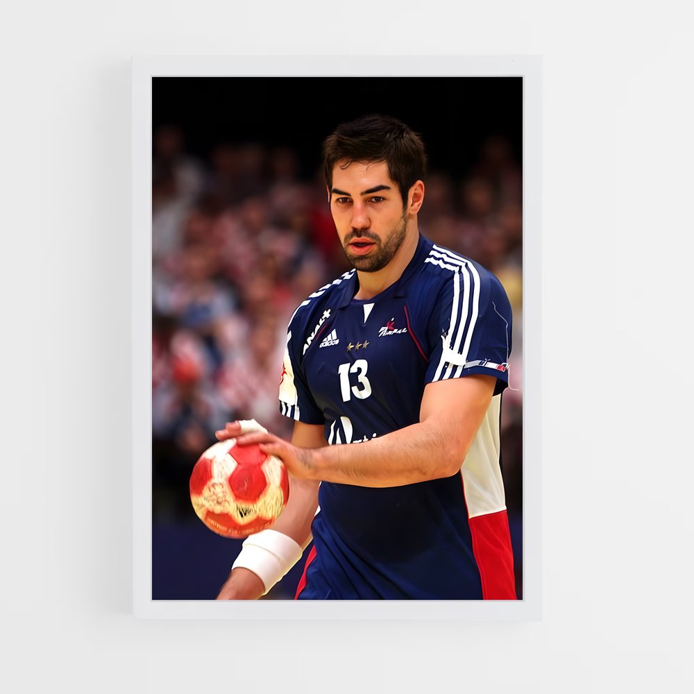 Poster Handball Élite – affiche Jeux Olympiques (vue 3)