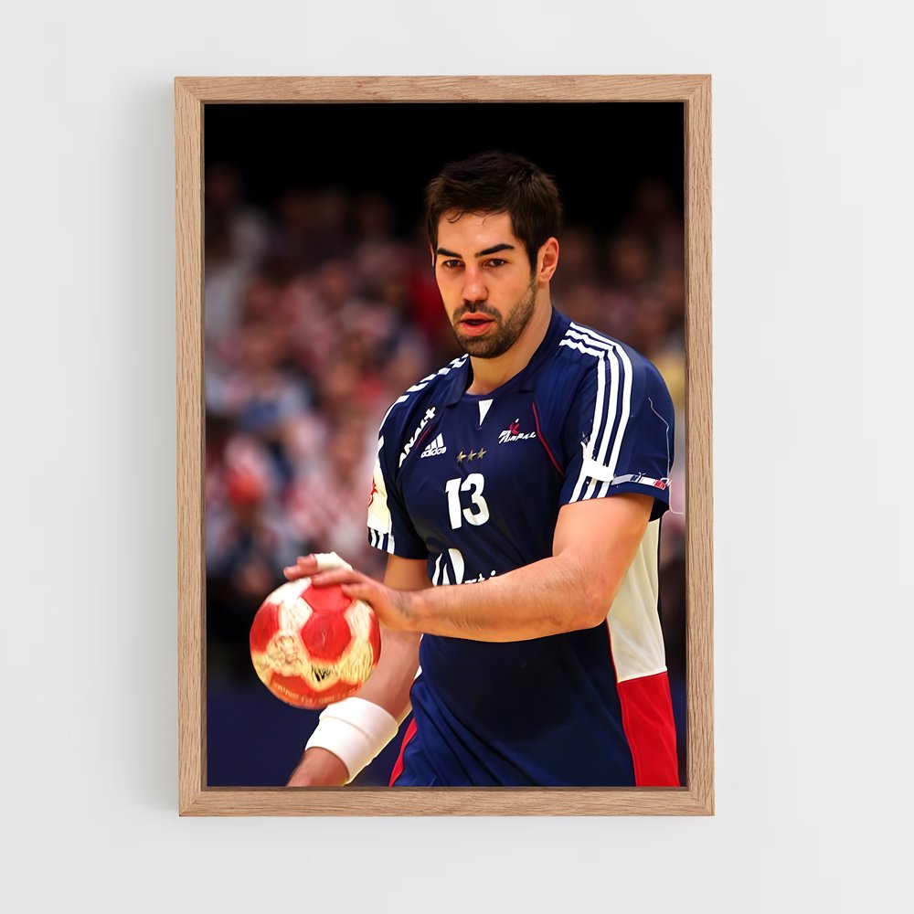 Poster Handball Élite – affiche Jeux Olympiques (vue 4)