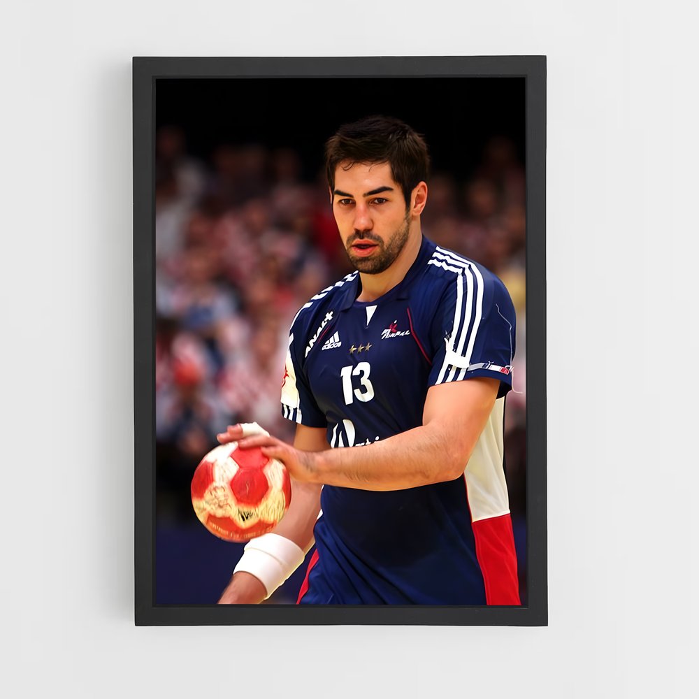 Poster Handball Élite – affiche Jeux Olympiques (vue 2)