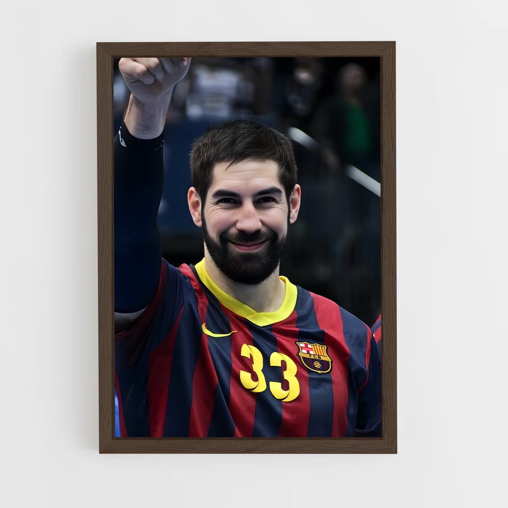 Poster Champion de Handball – affiche Jeux Olympiques (vue 5)