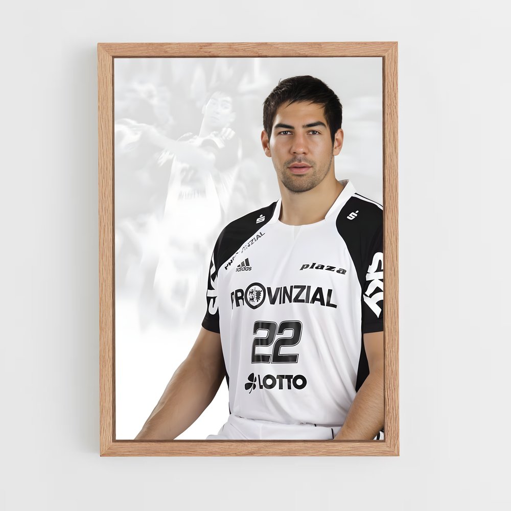 Poster Champion du Handball – affiche Jeux Olympiques (vue 4)