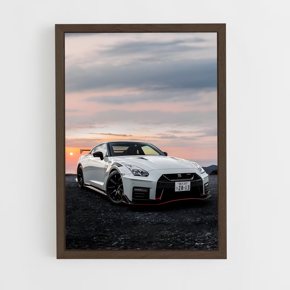 Poster Nissan GTR (vue 5)