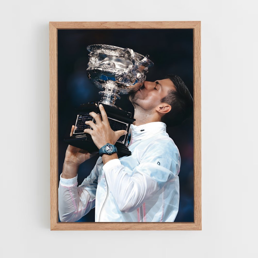 Poster Coupe Djokovic – affiche Tennis (vue 4)