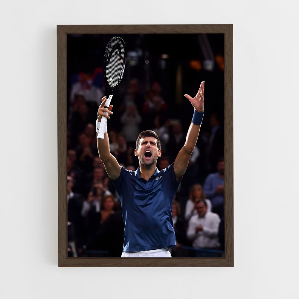 Poster Tennis Djokovic (vue 5)