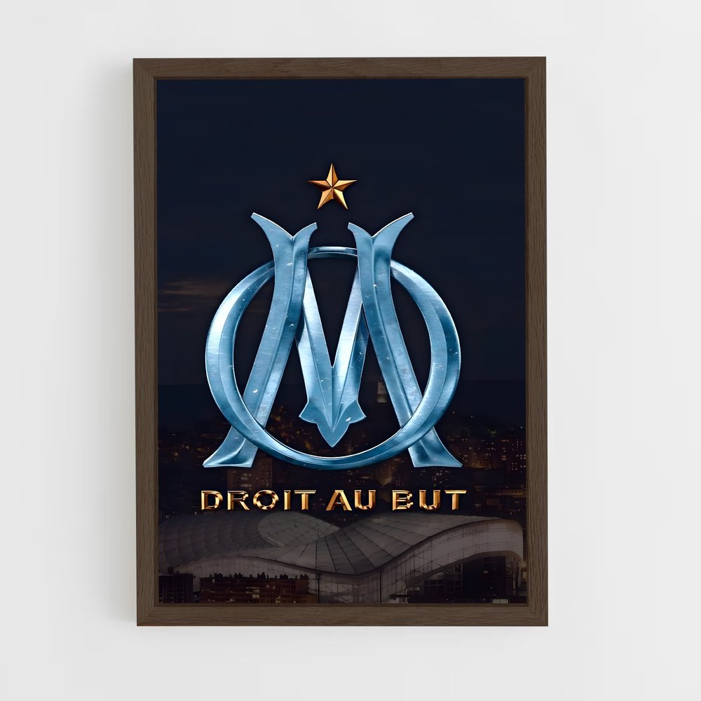 Poster OM Logo – affiche Football (vue 5)