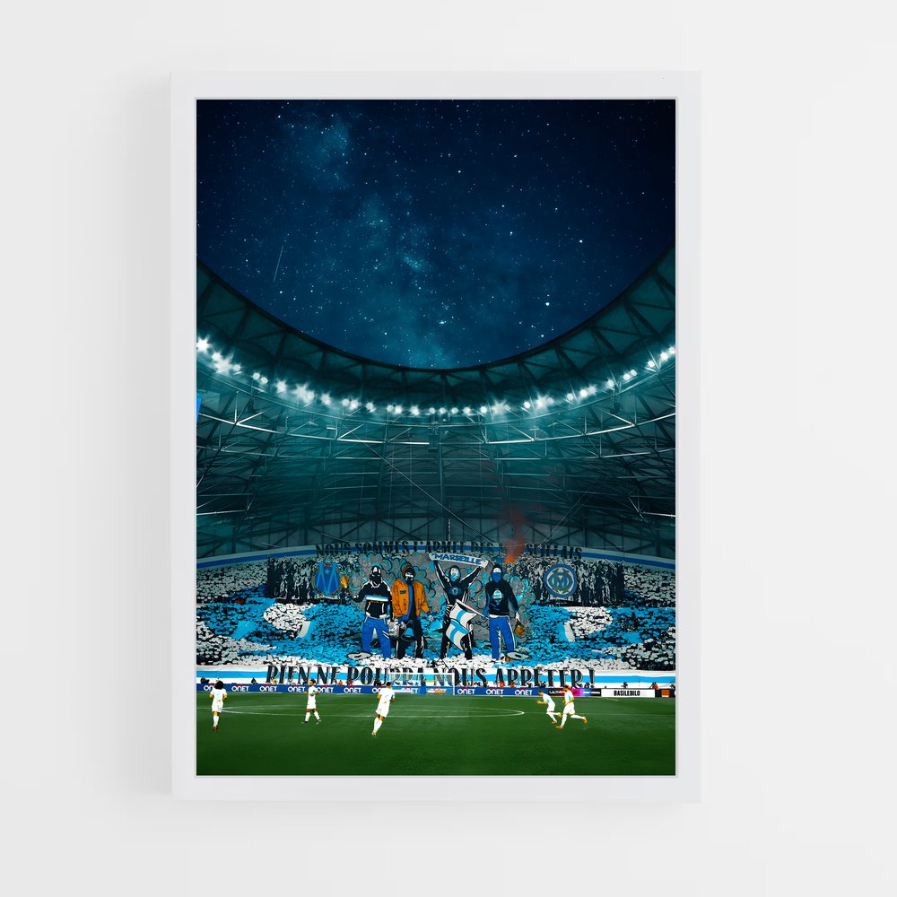 Poster OM Espoir – affiche Football (vue 3)