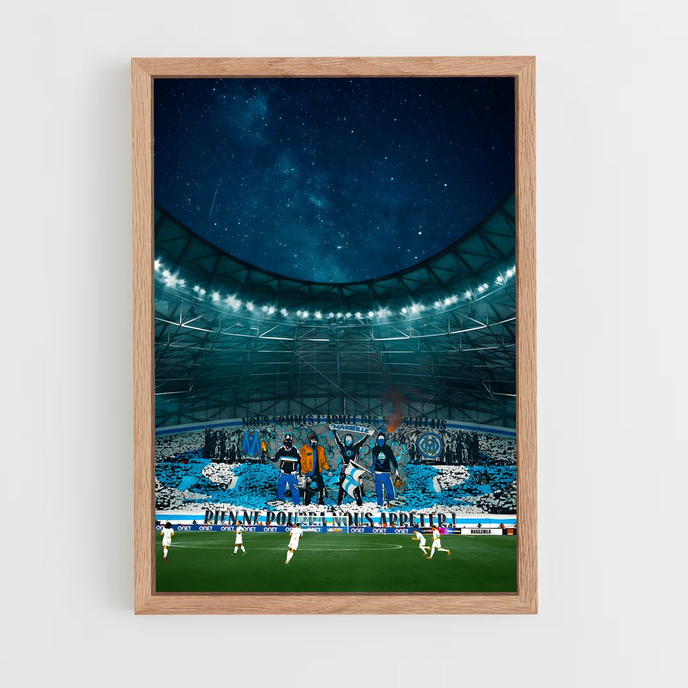 Poster OM Espoir – affiche Football (vue 4)