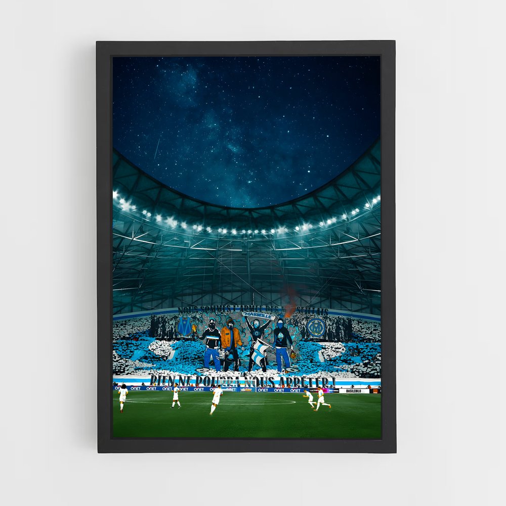 Poster OM Espoir – affiche Football (vue 2)