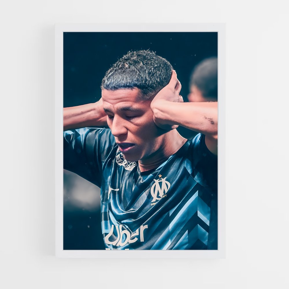 Poster OM Déception – affiche Football (vue 3)