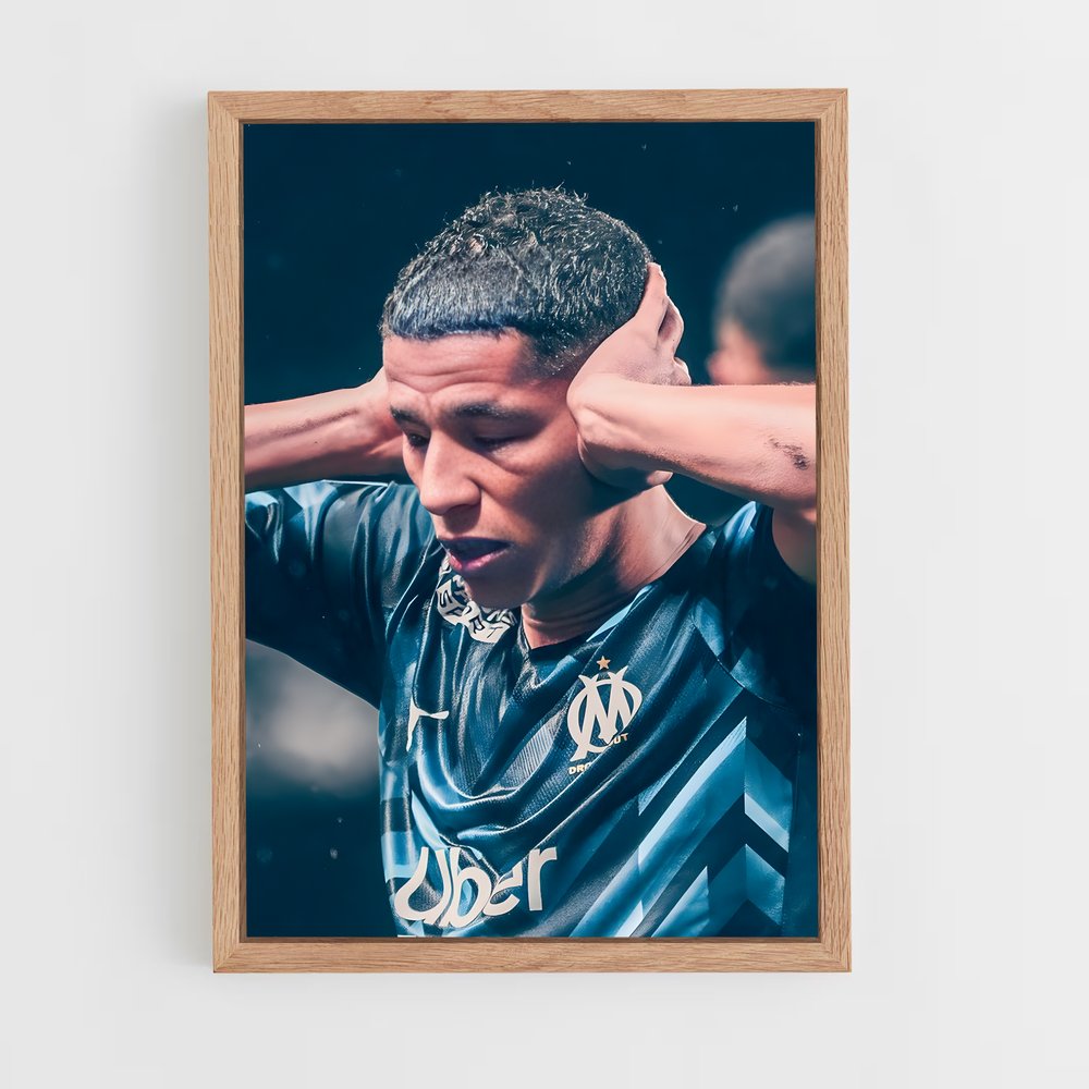 Poster OM Déception – affiche Football (vue 4)