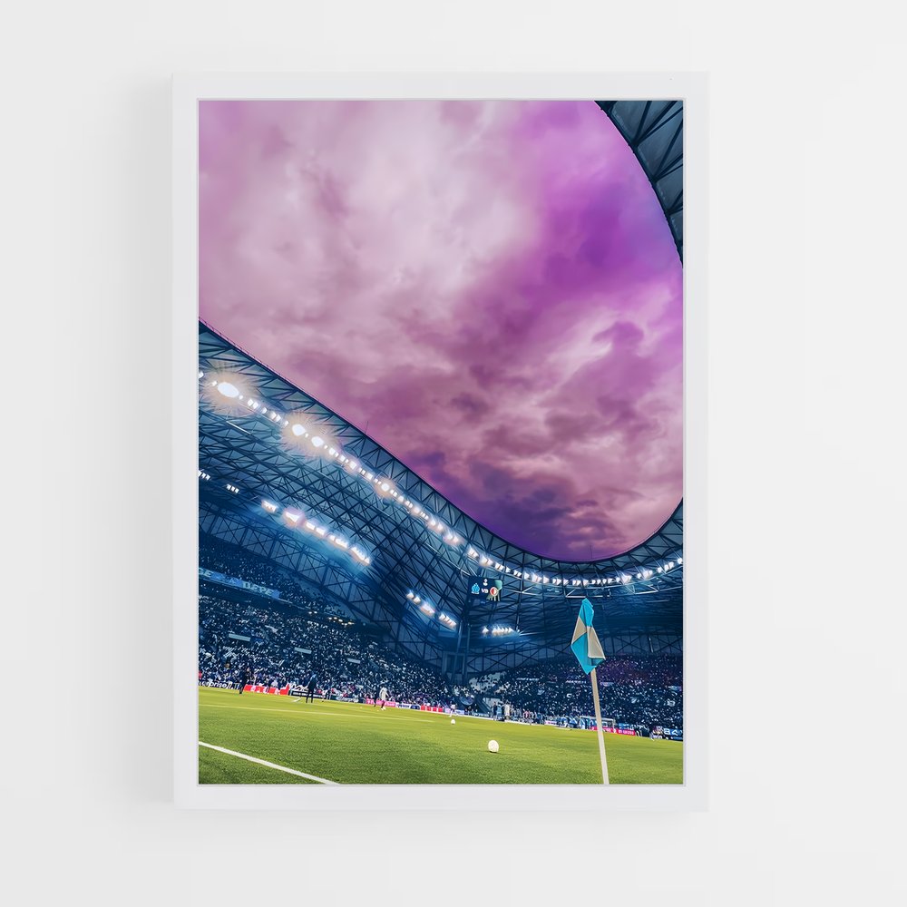 Poster OM Stade – affiche Football (vue 3)