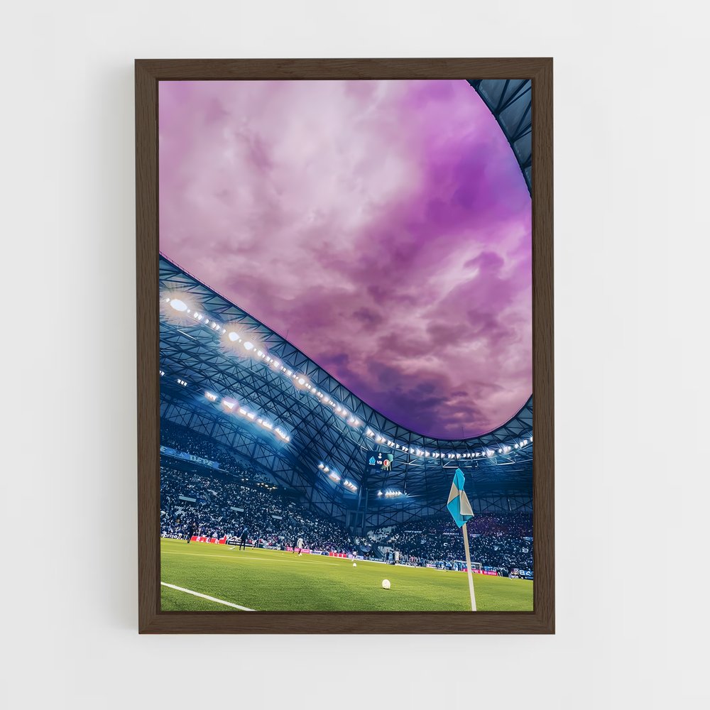 Poster OM Stade – affiche Football (vue 5)